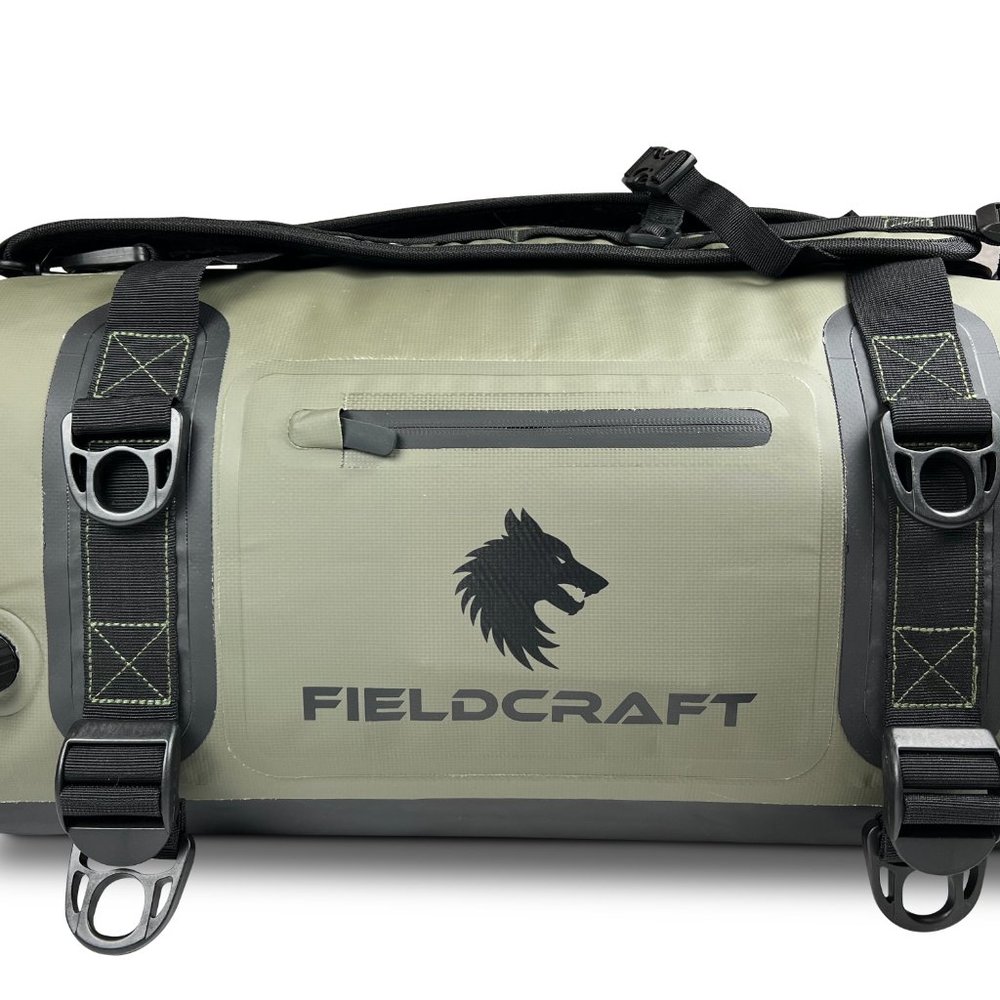 FIELDCRAFT's SEA WOLF Waterproof Submersible Floatable Duffle Bag (60L Green)